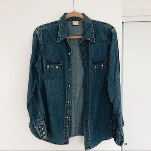 Levi’s Western Denim Button Up